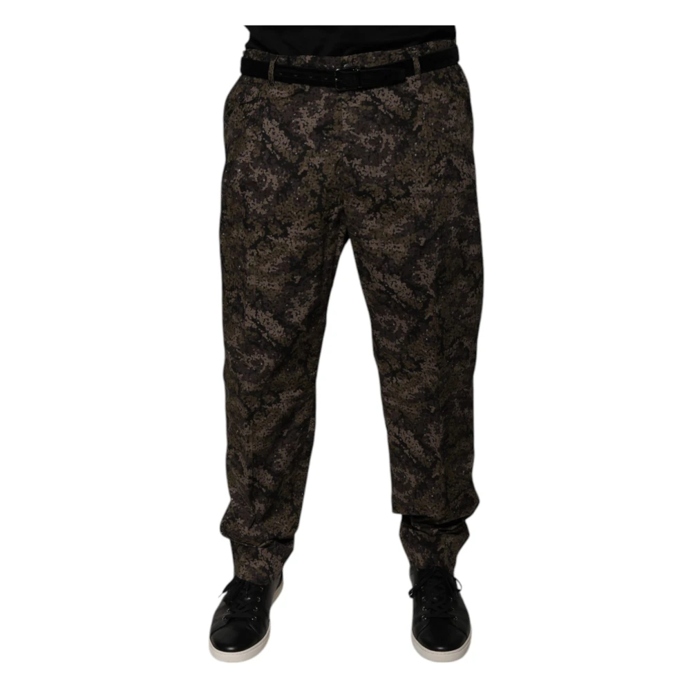Dolce & Gabbana Herren Multicolor - Camouflage Hose - Trousers - Mehrfarbig - 2XL