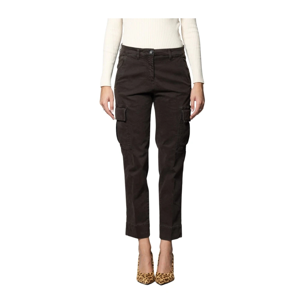 Mason's Damen Braun - Marlene Cargo - Trousers - Xl