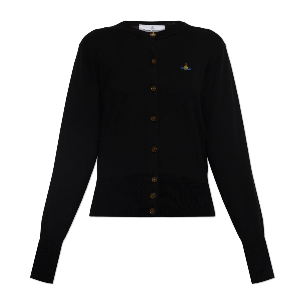 Vivienne Westwood - Bea Cardigan - Knitwear - Damen - Schwarzk - S
