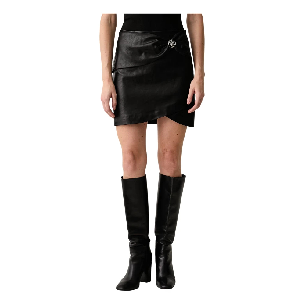Guess , Damen, Röcke, Schwarzk, L - Bild 3