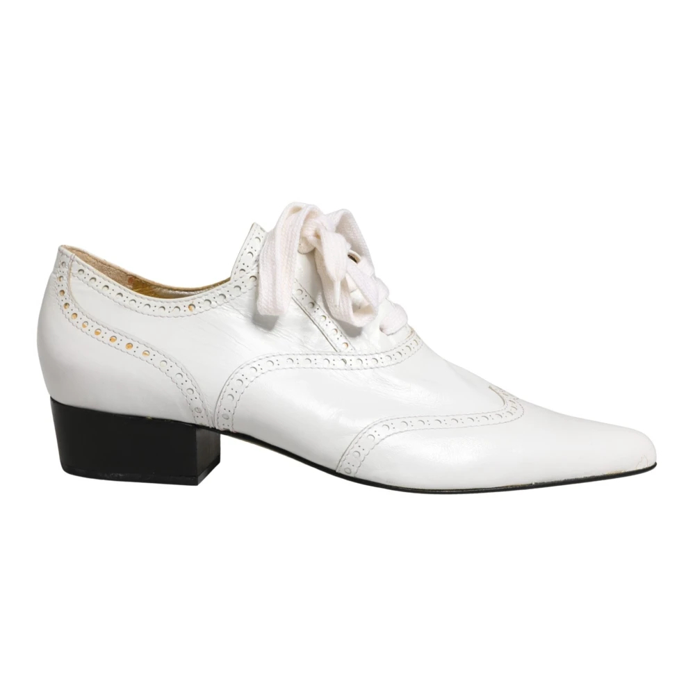 Dolce & Gabbana Damen Weiß - Brogue Oxford - Shoes - 39 Eu