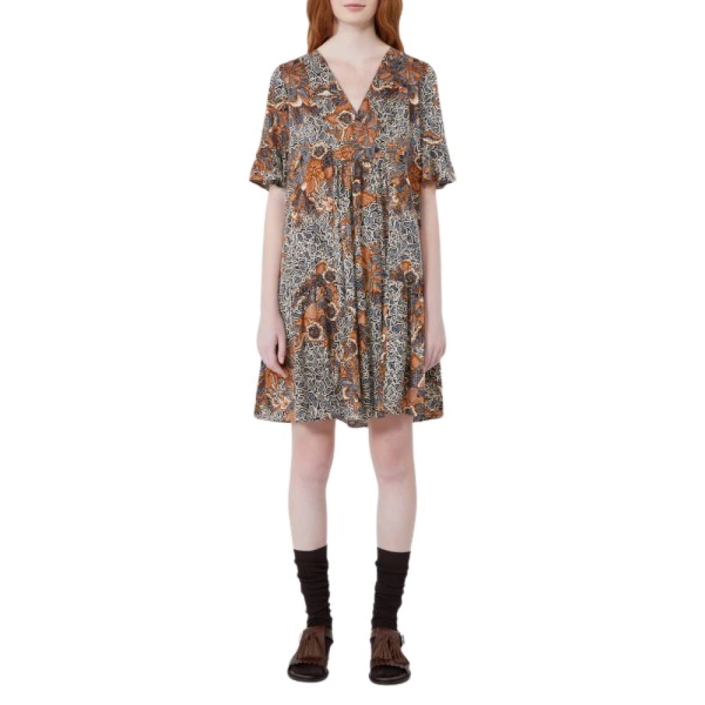Weekend Max Mara Damen Multicolor - Fuoco Dress - Dresses - Mehrfarbig - L