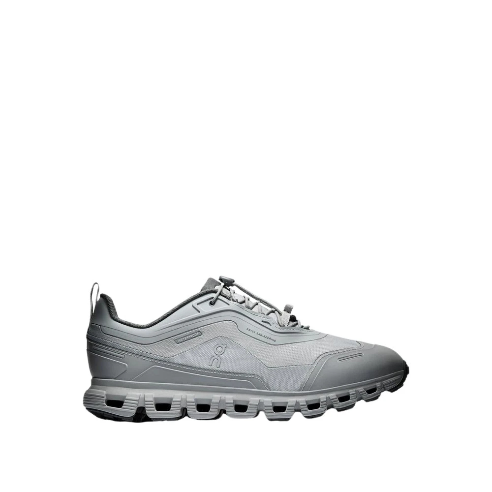 On Running, Sneakers, On Cloud 6 Geo Waterproof Alloy / Alloy, Grau, (42.5, 43) - Bild 6