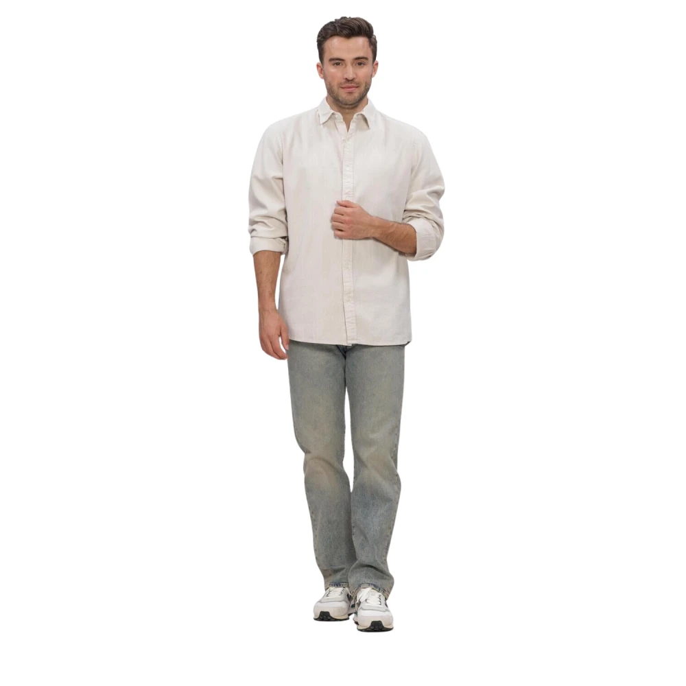 G-Star Herren Creme Raw Hemd Clean D25196-D454 Écru Regular Fit Groß - Bild 4