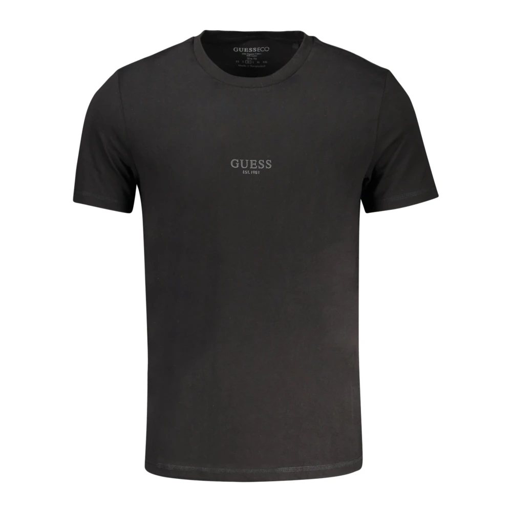 Guess Herren Schwarz T-Shirt - Bild 5