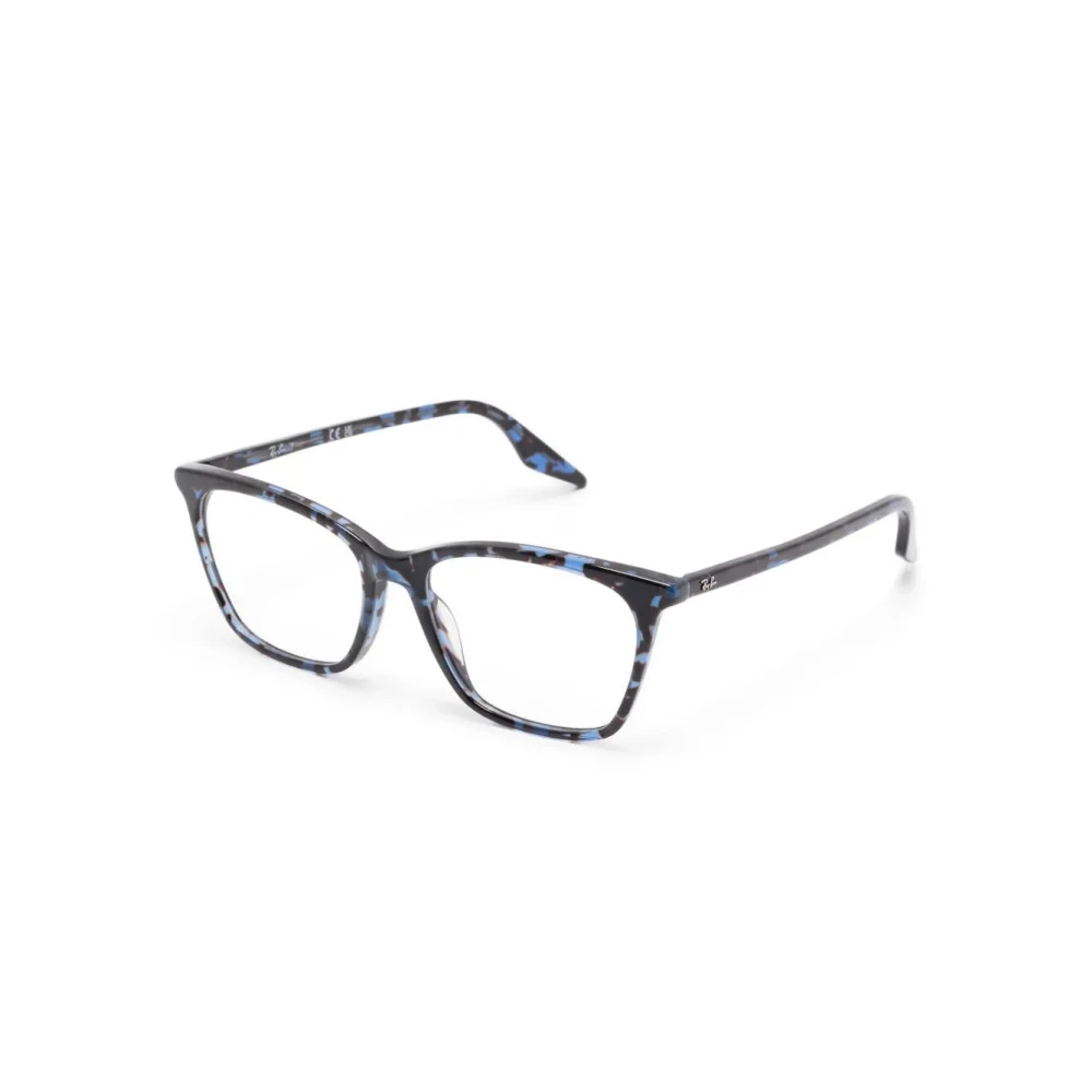 Ray - Ban Damen Transparent Ray - Ban Rx5422 8424 Optische Fassungen Acetat Blau Cat Eye Normal - Bild 3