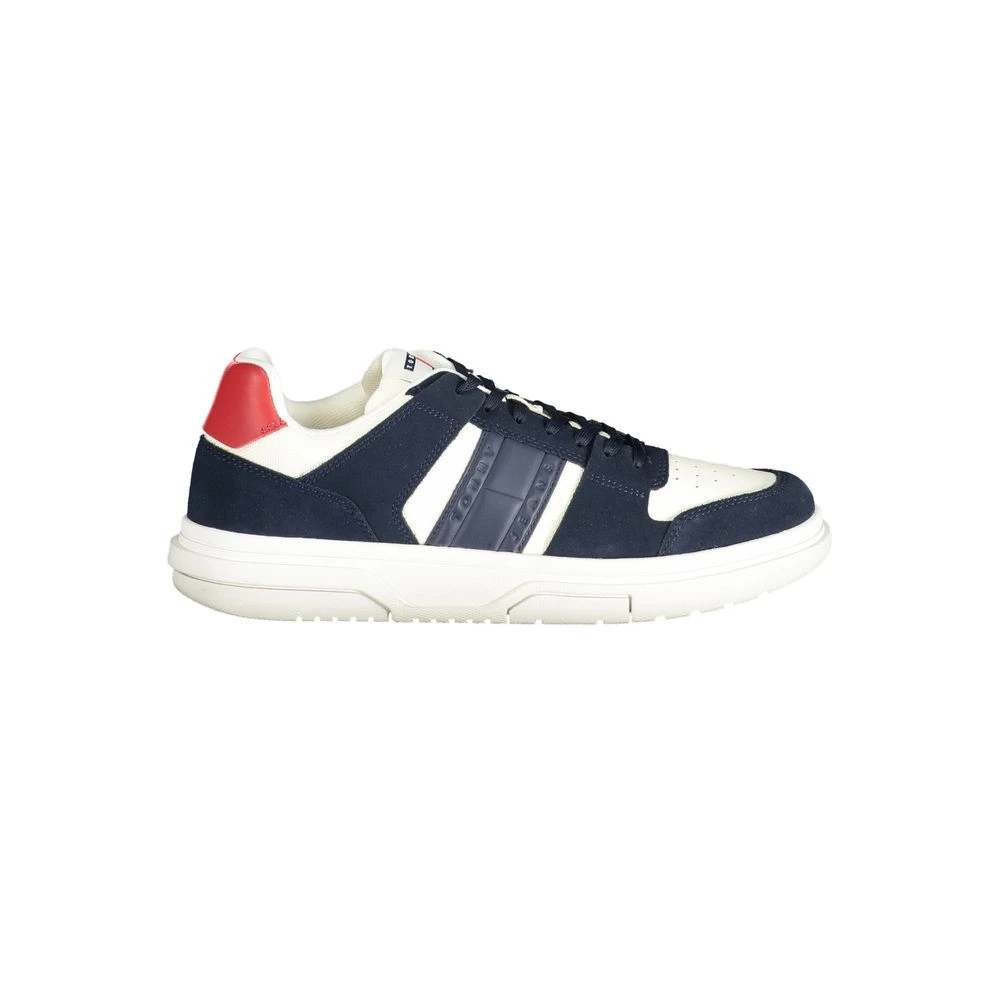 Tommy Hilfiger, Herren, Sneakers, Court Sneaker Casual Design - Blue, Rot, Weiss, Blau, (40) - Bild 7