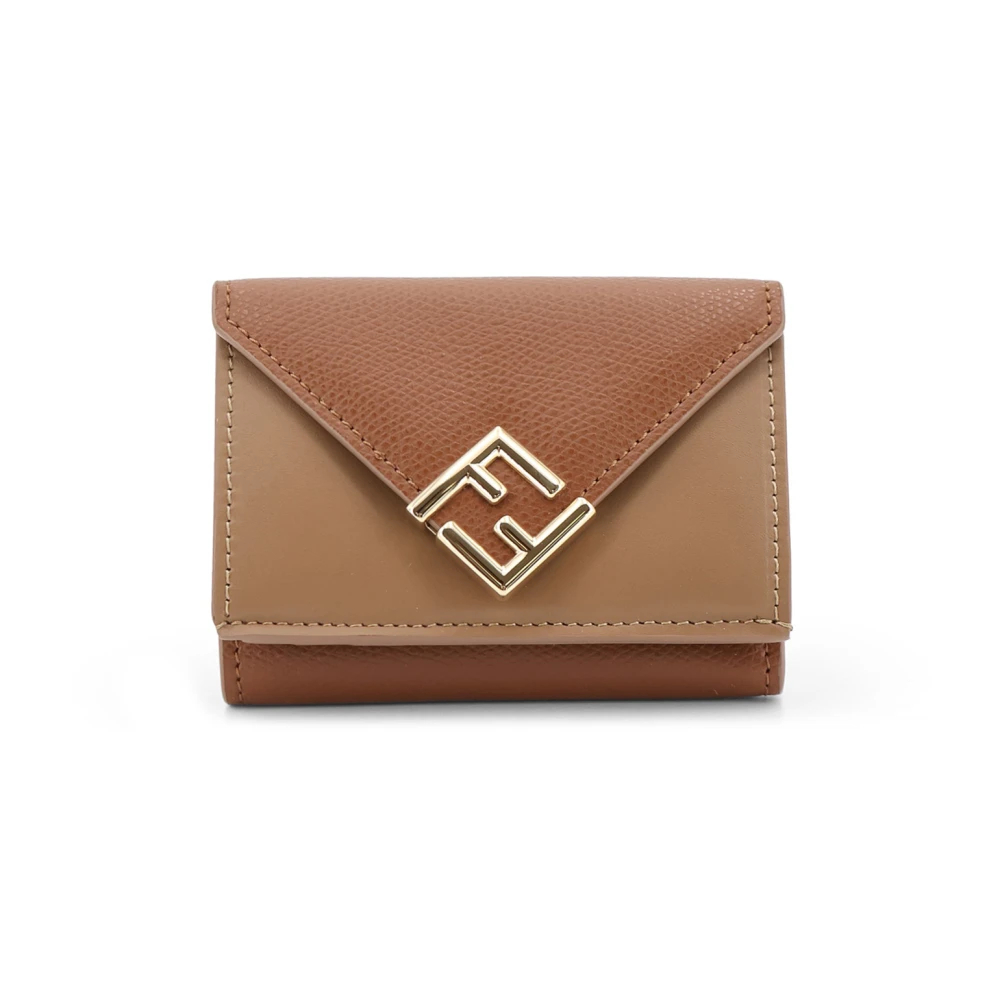 Fendi Damen Braun - Ff Diamonds Micro Trifold - Accessories - One Size