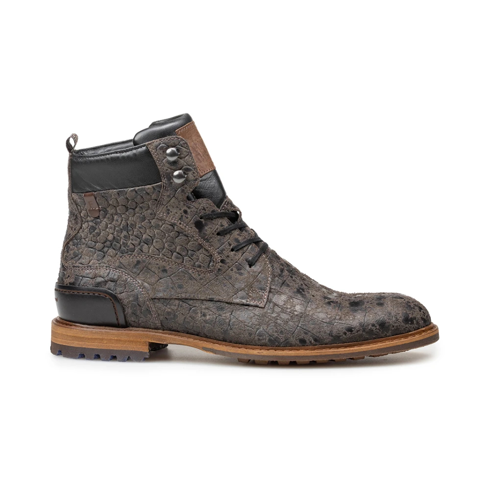 Van Bommel Braun Lederstiefel Crepi 8 - Bild 3