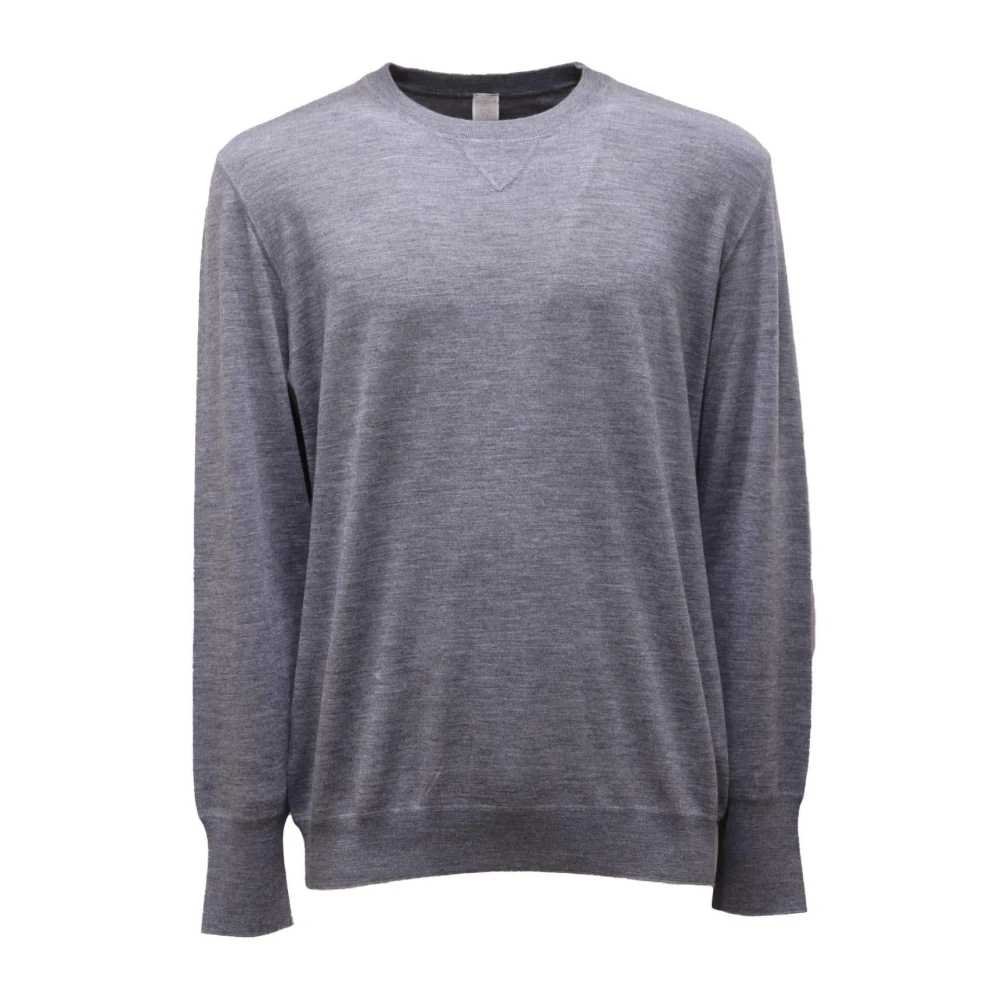 Eleventy Herren Grau - Maglione Wool Sweater - Sweatshirts & Hoodies - Xl
