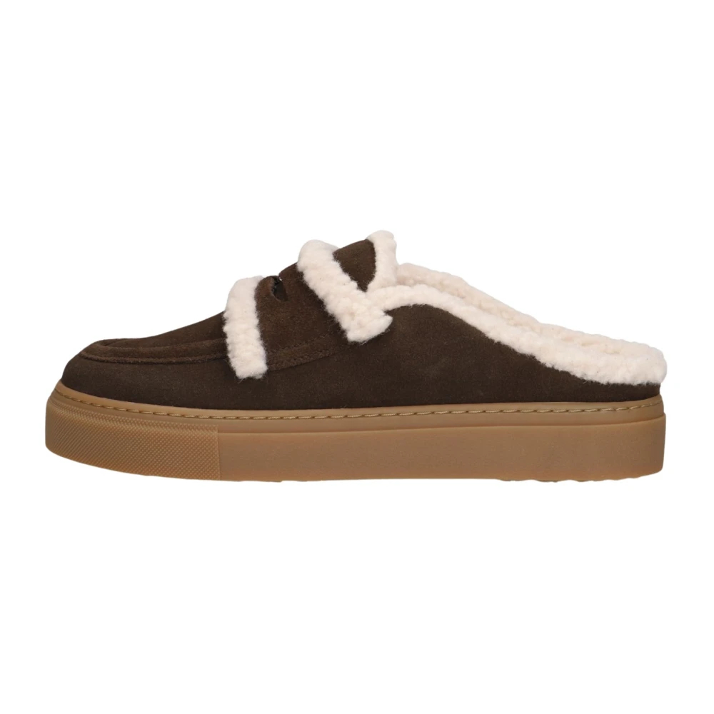 Inuikii Damen Braun Pantoletten Mule 1004.017.0011 - Bild 5