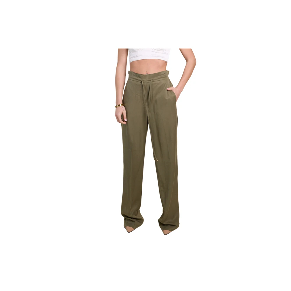 Liu Jo Damen Grün - Palazzo Hose - Trousers - M