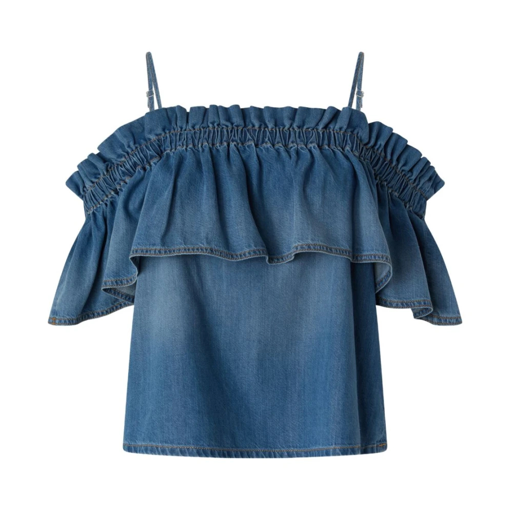 Pinko Damen Blau - Bloch Bluse - Blouses & Shirts - Xs