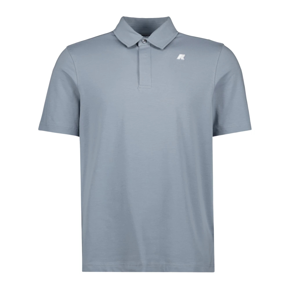 K-Way Herren Grau - Es Vincelle Polo-Shirt Frühling-Sommer 2025 - Tops - M