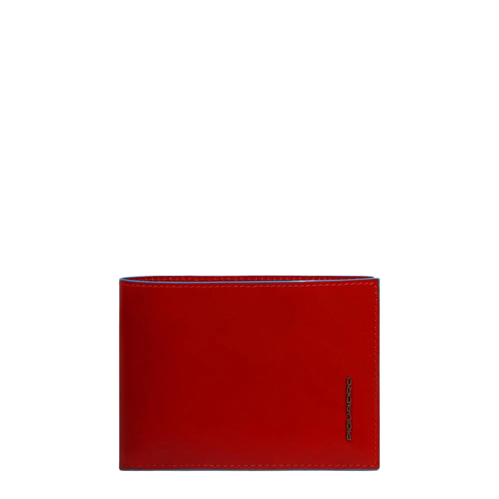 Piquadro Herren Rot - Geldbörse Mit Münzfach Und Rfid-Schutz - Accessories - One Size