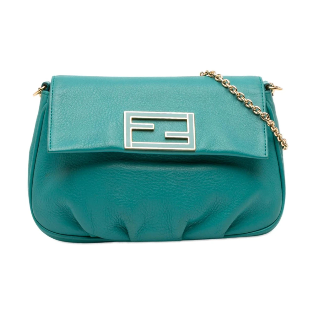 Fendi Vintage Damen Blau - Pre-Owned Chain Shoulder Bag - Pre-Owned - One Size