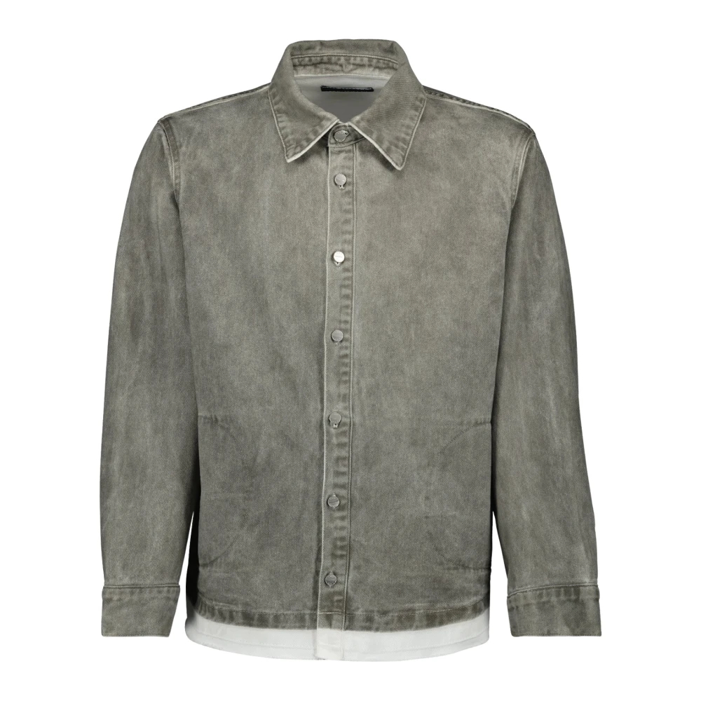 Iro Herren Grau - Es Denim-Hemd Frühling-Sommer 2025 - Jackets - L
