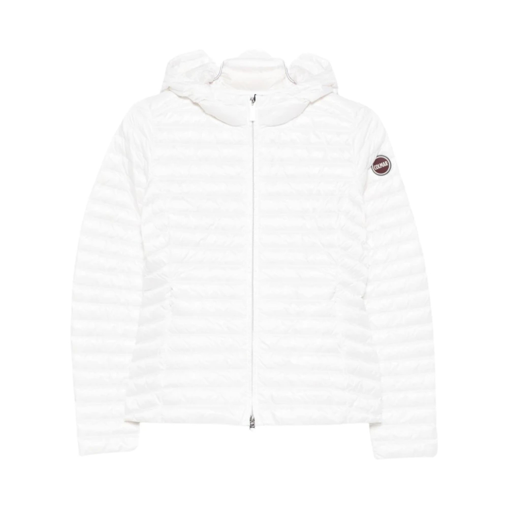 Colmar Damen Weiß - Leichte Daunenjacke Mit Kapuze - Jackets - M