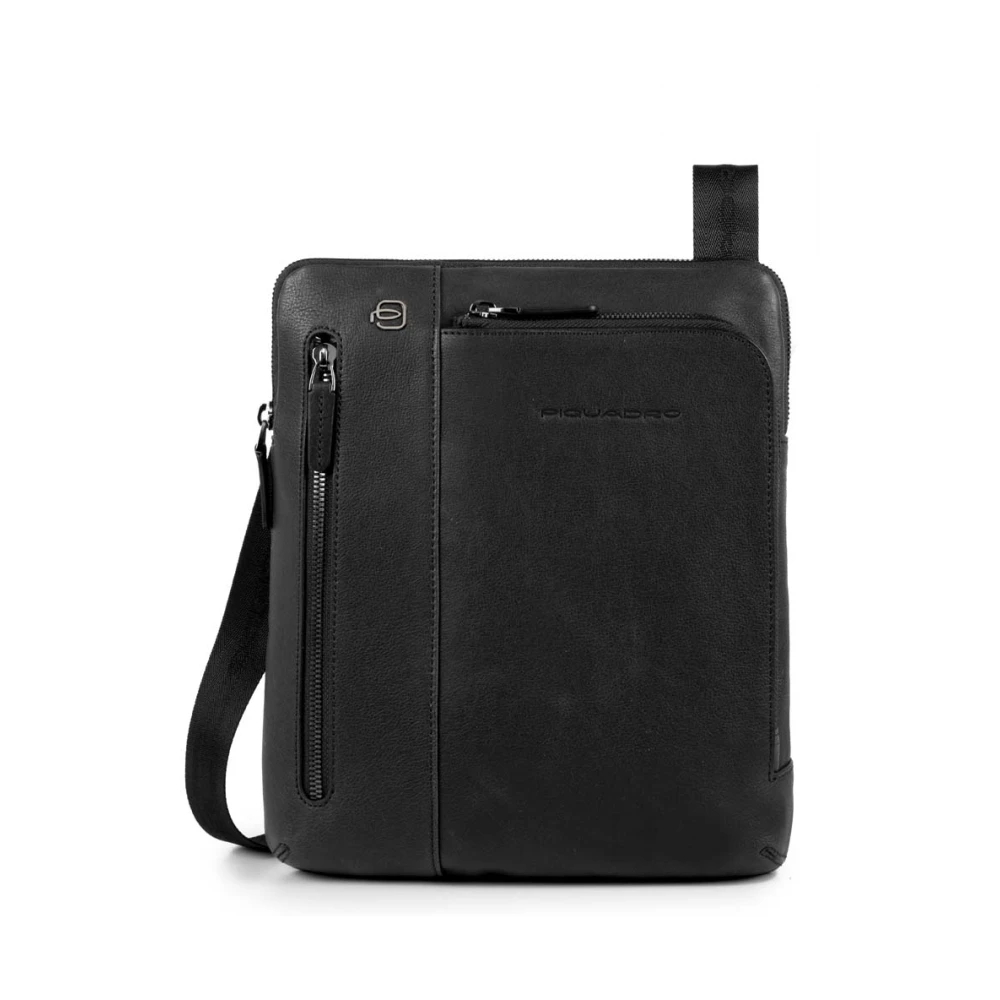 Piquadro Herren Schwarz - Umhängetasche Mit Ipad®-Fach - Bags - K - One Size