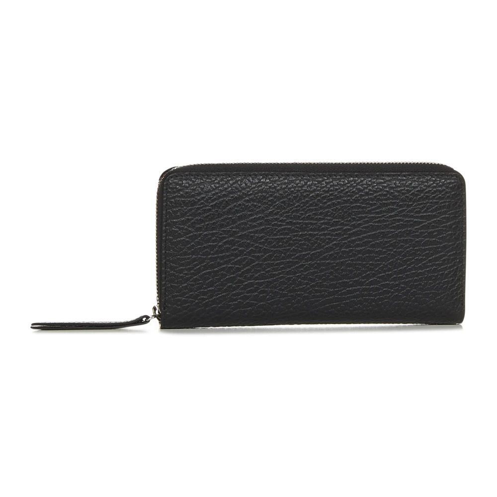 Maison Margiela - Geprägte Lederbrieftasche Mit Reißverschluss - Accessories - Damen - Schwarzk - One Size - Bild 7