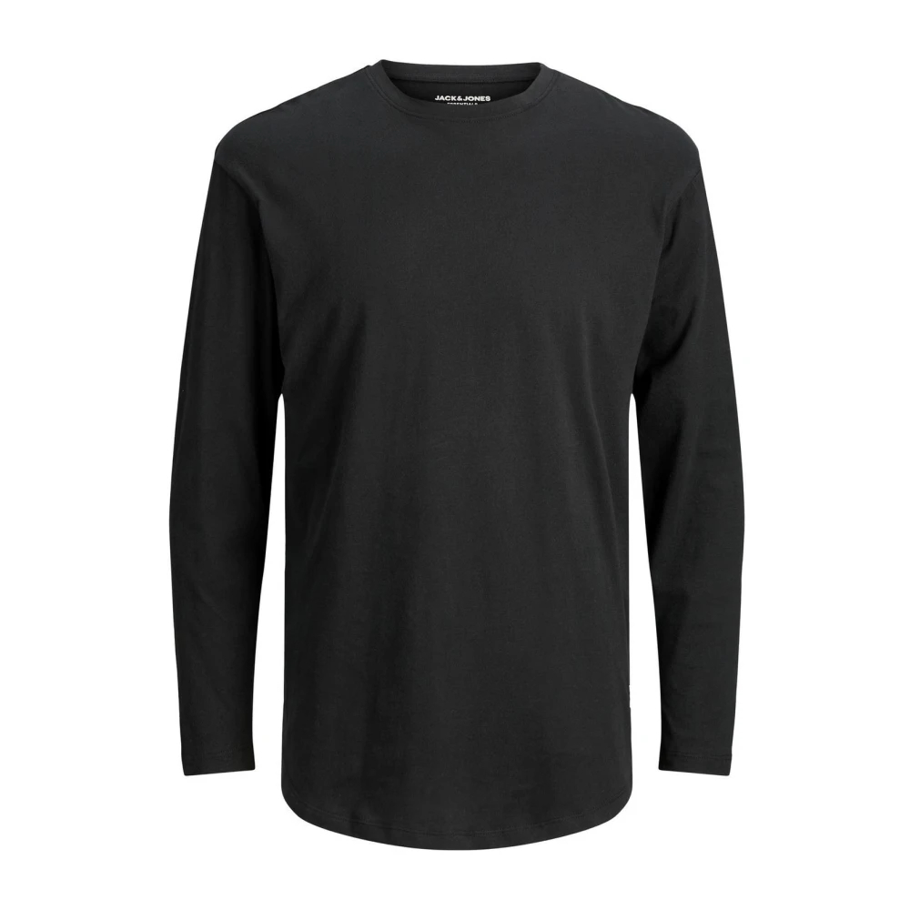 JACK & JONES Male Langarm-T-Shirt Einfarbig Langarm-T-Shirt | Longsleeved T-shirt - Bild 4