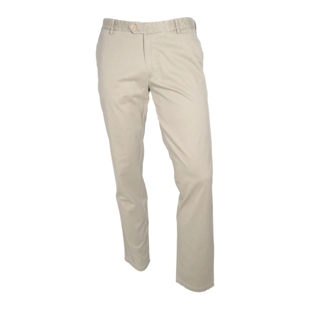 Meyer Herren Beige - Oslo Frühling/Sommer Hose - Trousers - W38 L30