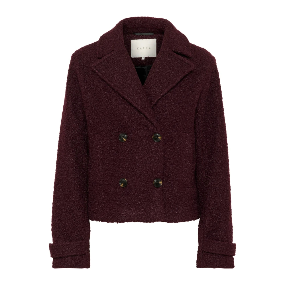 VAN GRAAF Kaffe Damen Bordeaux Jacke Kaanne Rot, Größe 46 - Bild 4