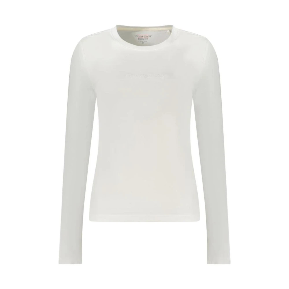 Guess Jeans Damen Langarmshirts Beige Gr. Extra Groß - Bild 7