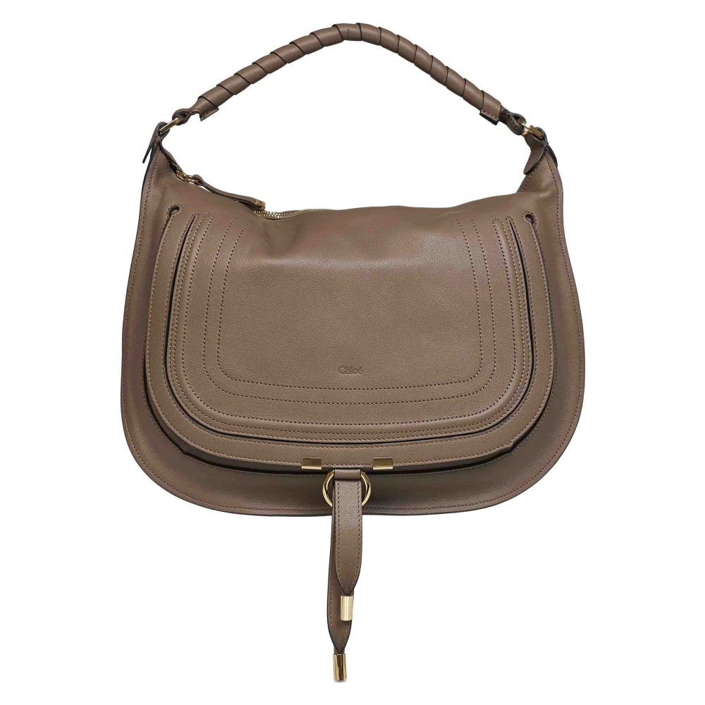 Chloé Damen Taupe Schultertasche Marcie, Einheitsgröße - Bild 3
