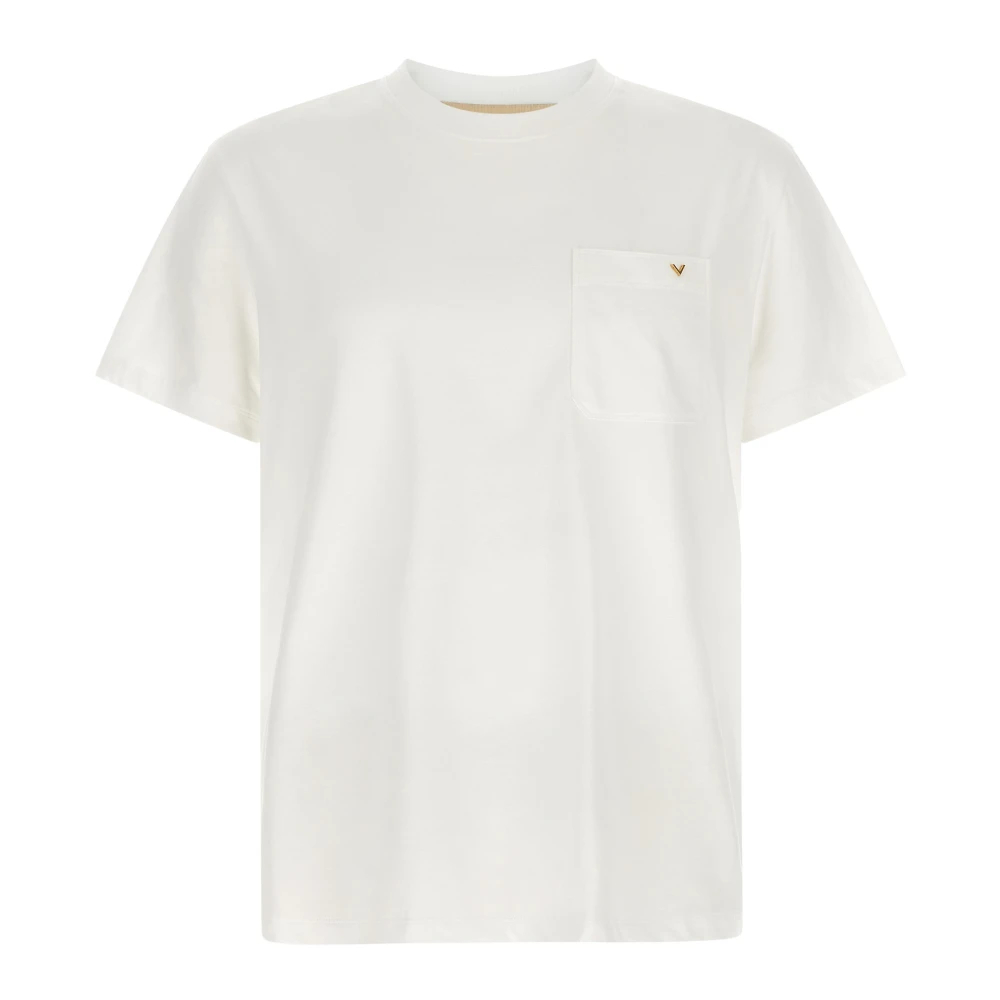 Valentino Garavani - Vgold Baumwoll-T-Shirt - Tops - Herren - Weiß - Xl - Bild 9