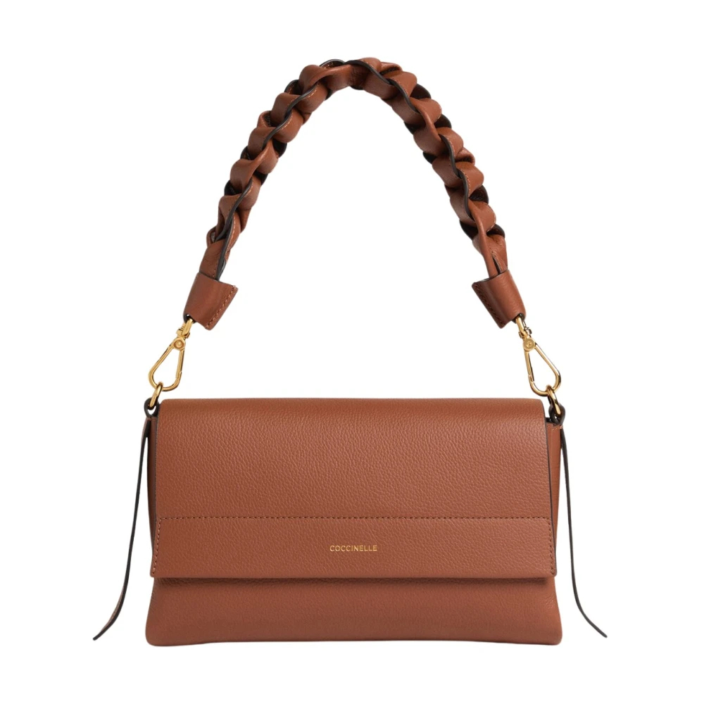 Coccinelle - Boheme Grana Double Small Tasche - Bags - Damen - Braun - One Size