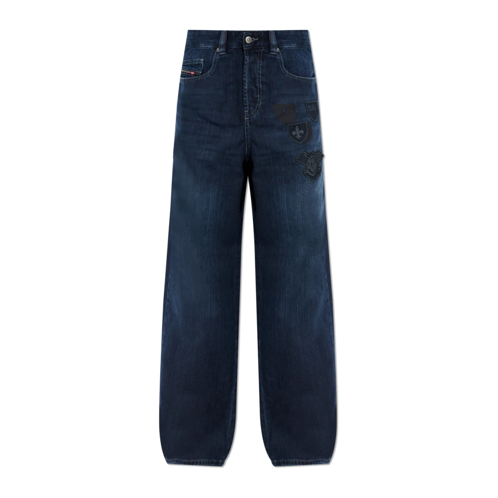 Diesel Herren Blau - 2001 D-Macro-S8 Jeans - Jeans - W32 L32