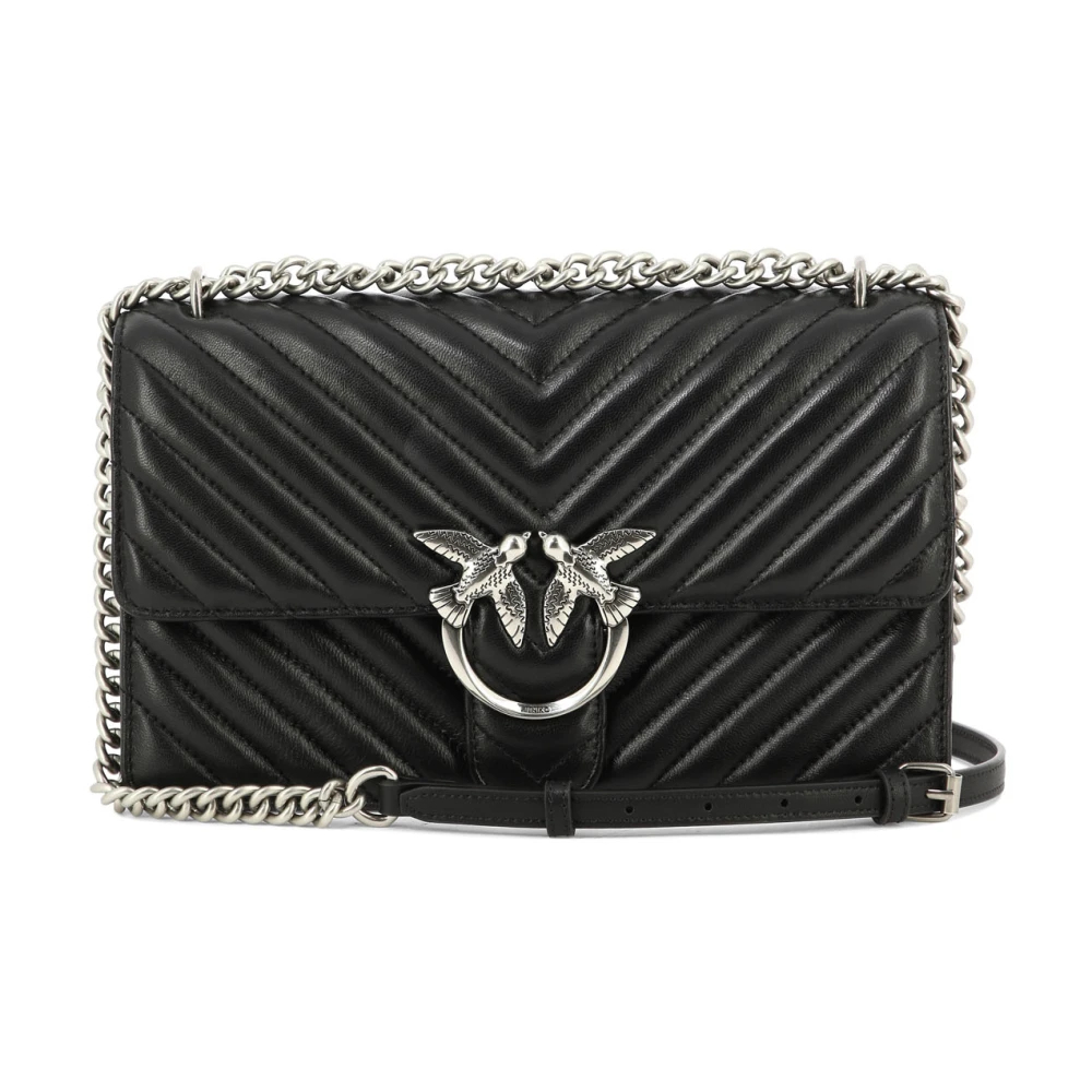 Pinko - Classic Chevron - Bags - Damen - Schwarzk - One Size - Bild 8