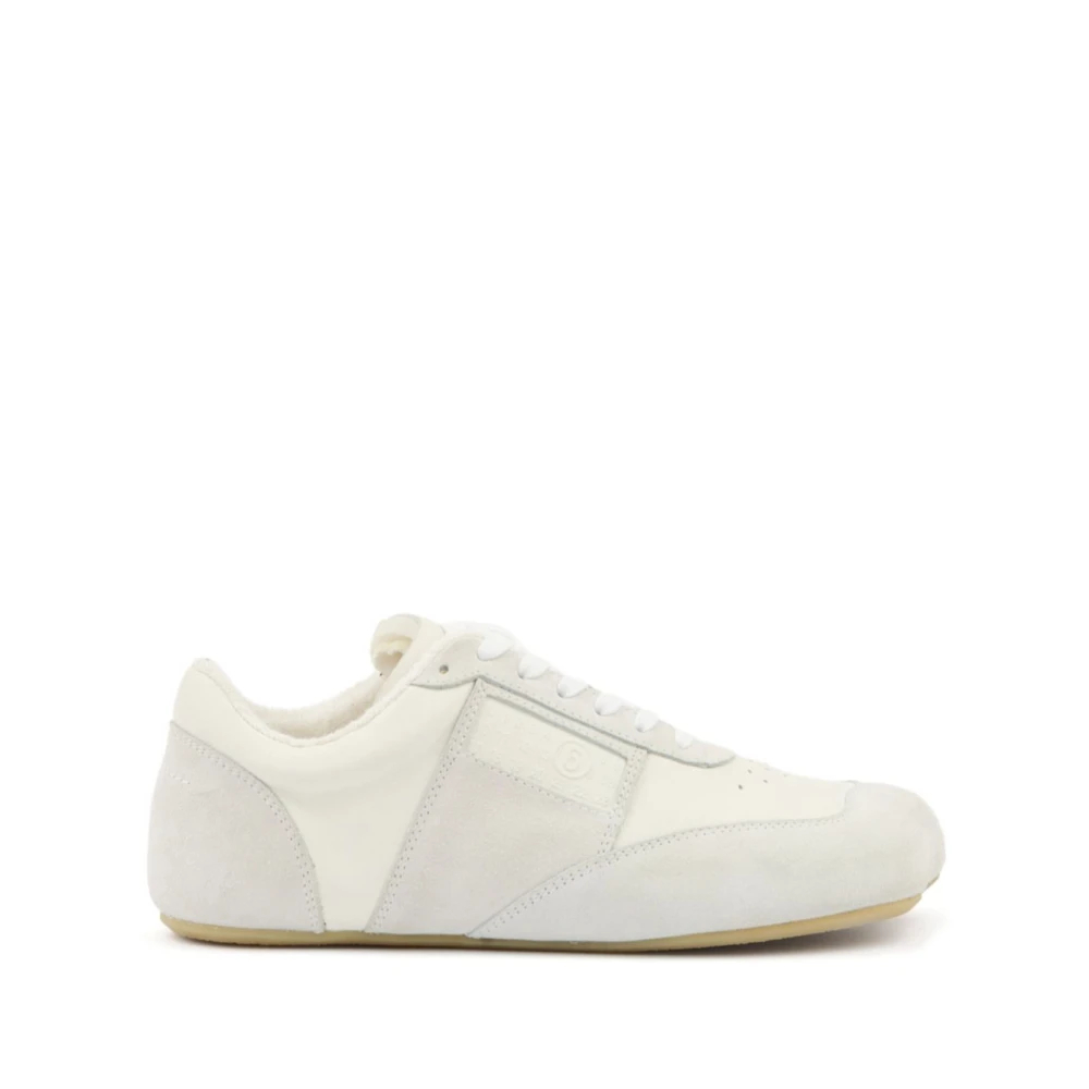 Mm6 Maison Margiela - Weiße Sneakers Mit Panel-Design - Shoes - Herren - Weiß - 44 Eu