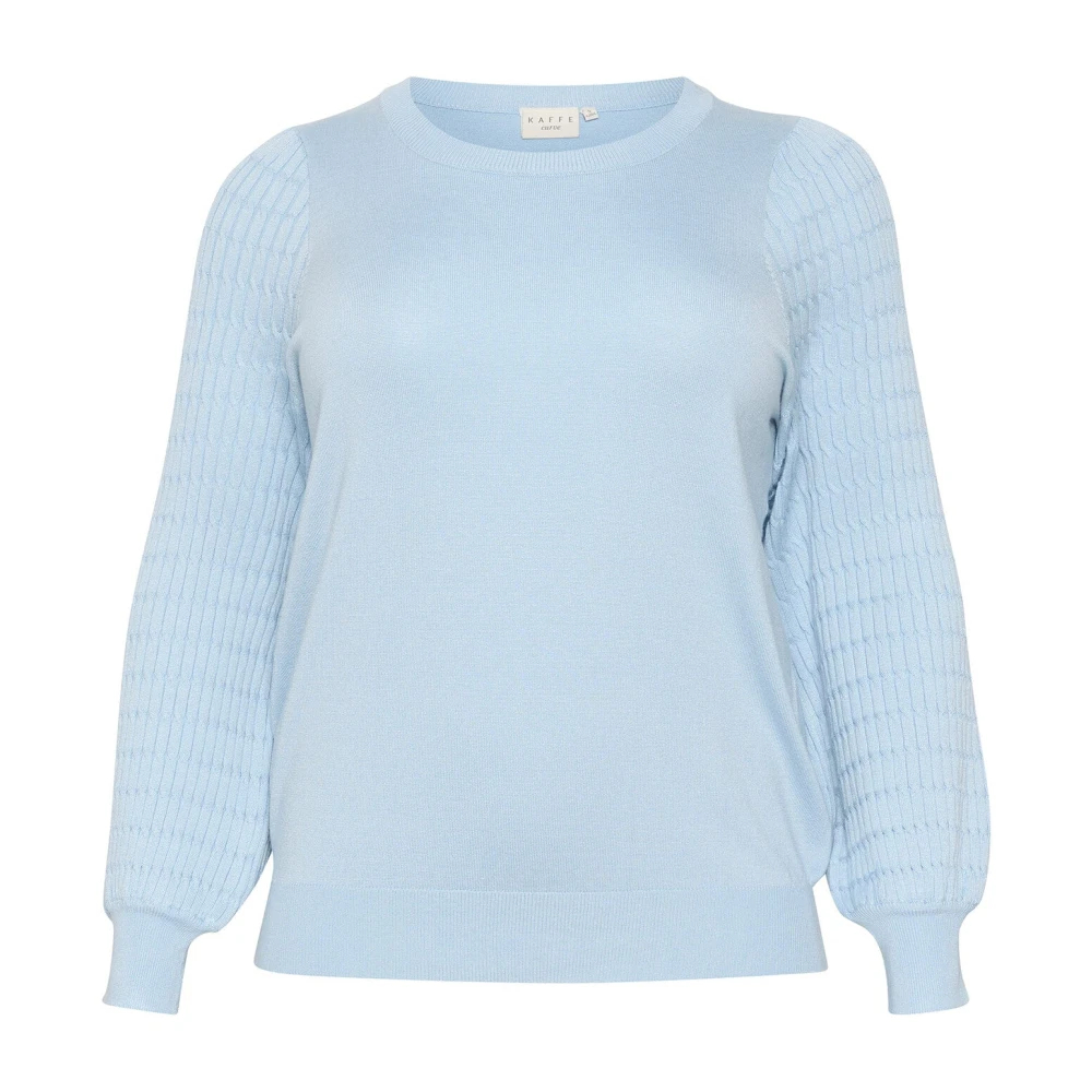 Kaffe Curve Damen Celestial Blau Strickpullover "Damen Strickpullover Kclini" erhältlich in Größe L/M/S/XL von Baur - Bild 4