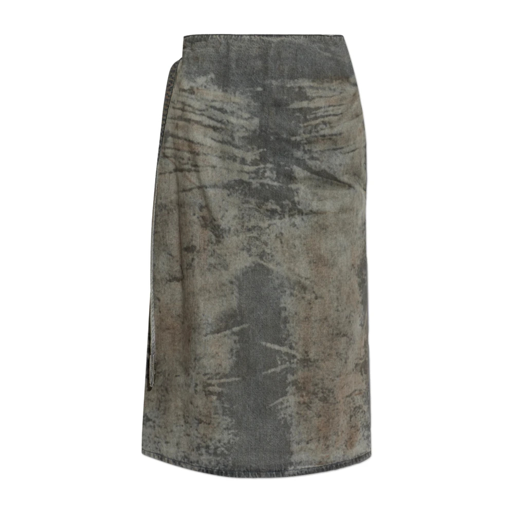 Diesel Damen Grau - De-Morika-Fsi Jeansrock - Skirts - W24