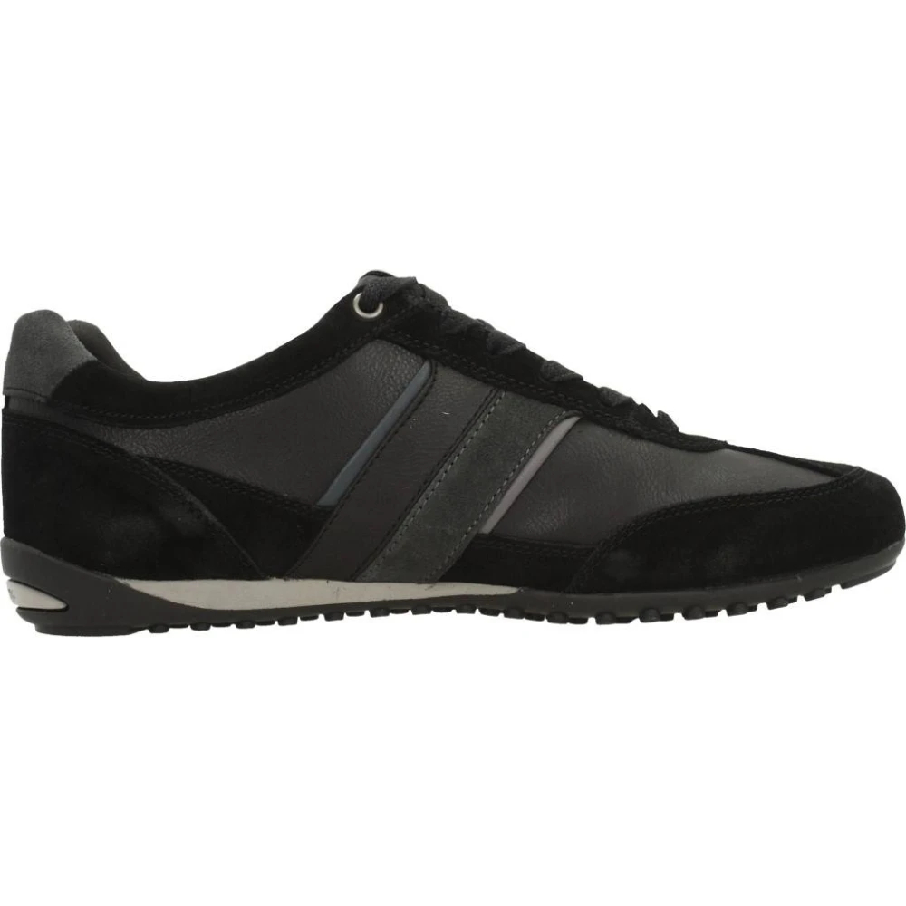 Geox Herren Schwarz Sneakers Wells - Bild 4