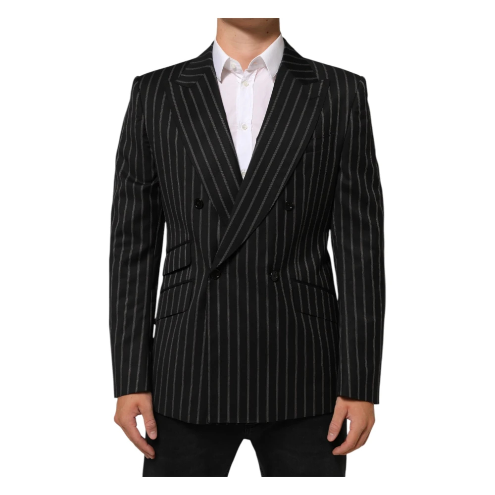 Dolce & Gabbana Herren Schwarz - Sicilia 1 Button Suit Blazer - Jackets - K - L