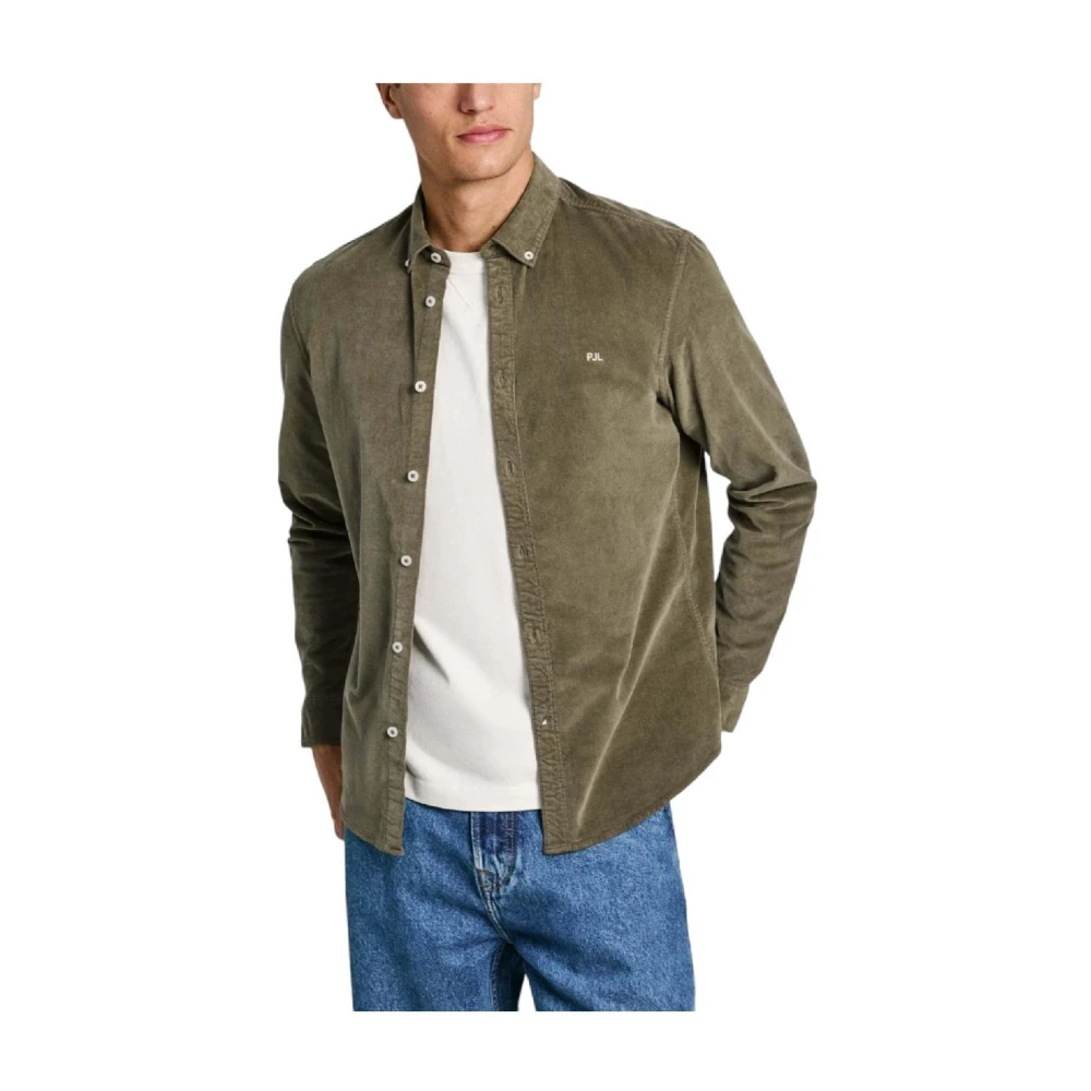 Pepe Jeans Herren Grün Hemd Miller - Bild 4