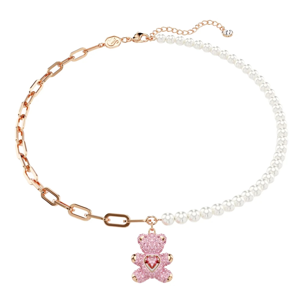 Swarovski - Kette Unisex Teddy Anhänger (Rosa) 5669166 - Accessories - Unisex - Rosa - One Size