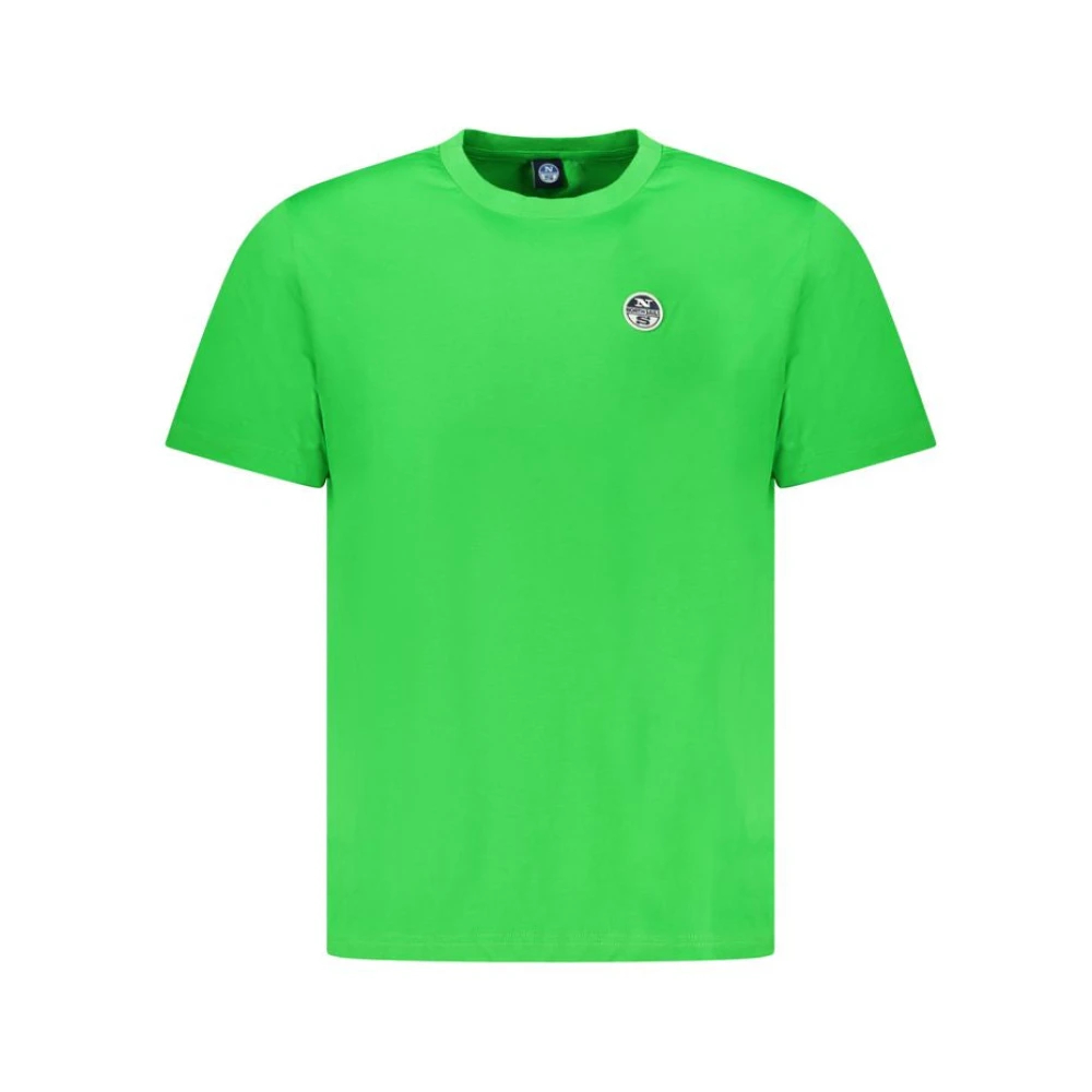 North Sails Herren Grün - Es Baumwoll T-Shirt - Tops - 3XL