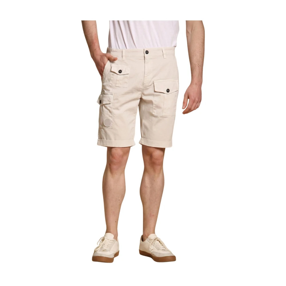 Mason's Herren Beige - George Coolpocket Cargo Bermuda Shorts - Shorts - 2XL