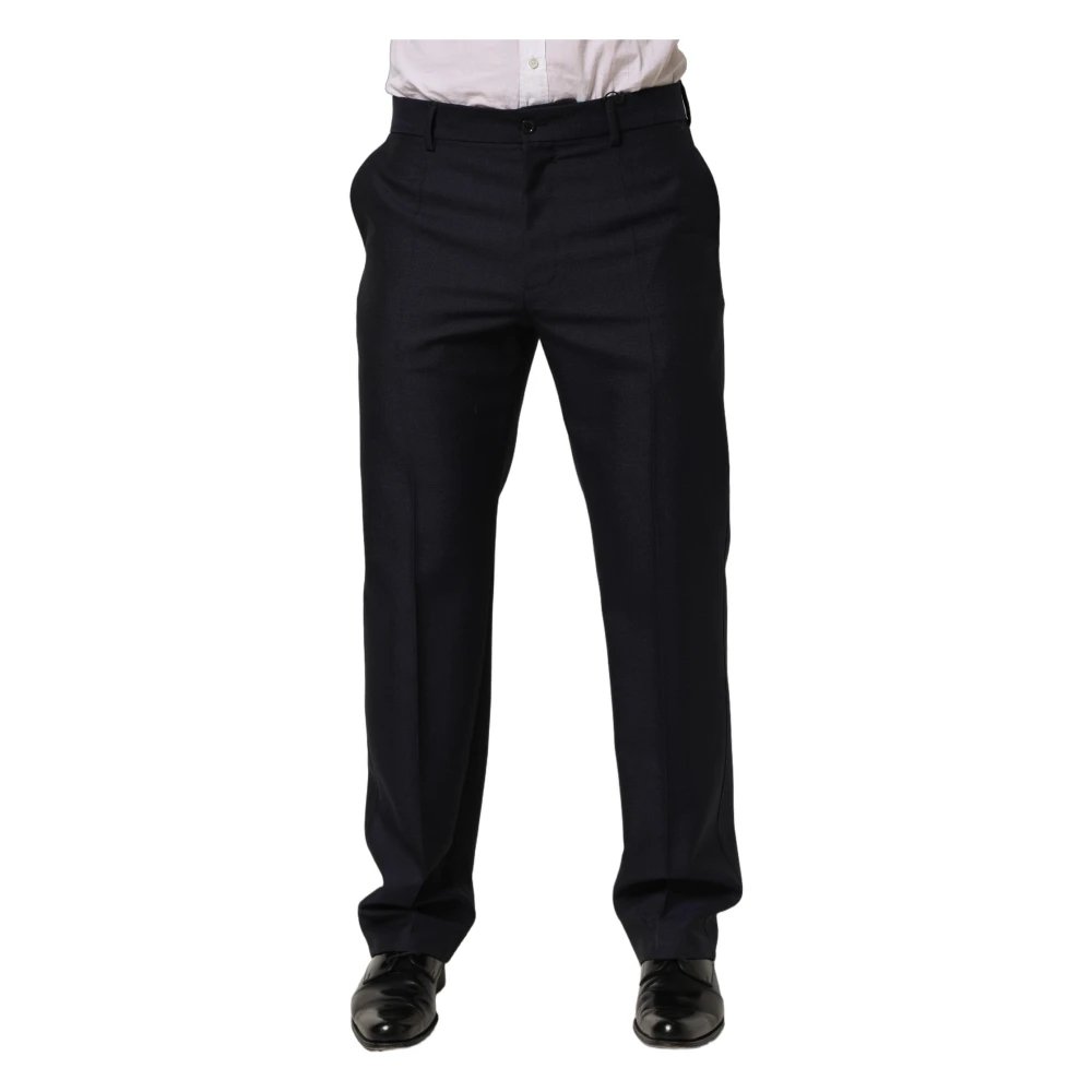 Dolce & Gabbana Herren Schwarz - Anzughose Mit Schmal Zulaufendem Bein - Trousers - K - M