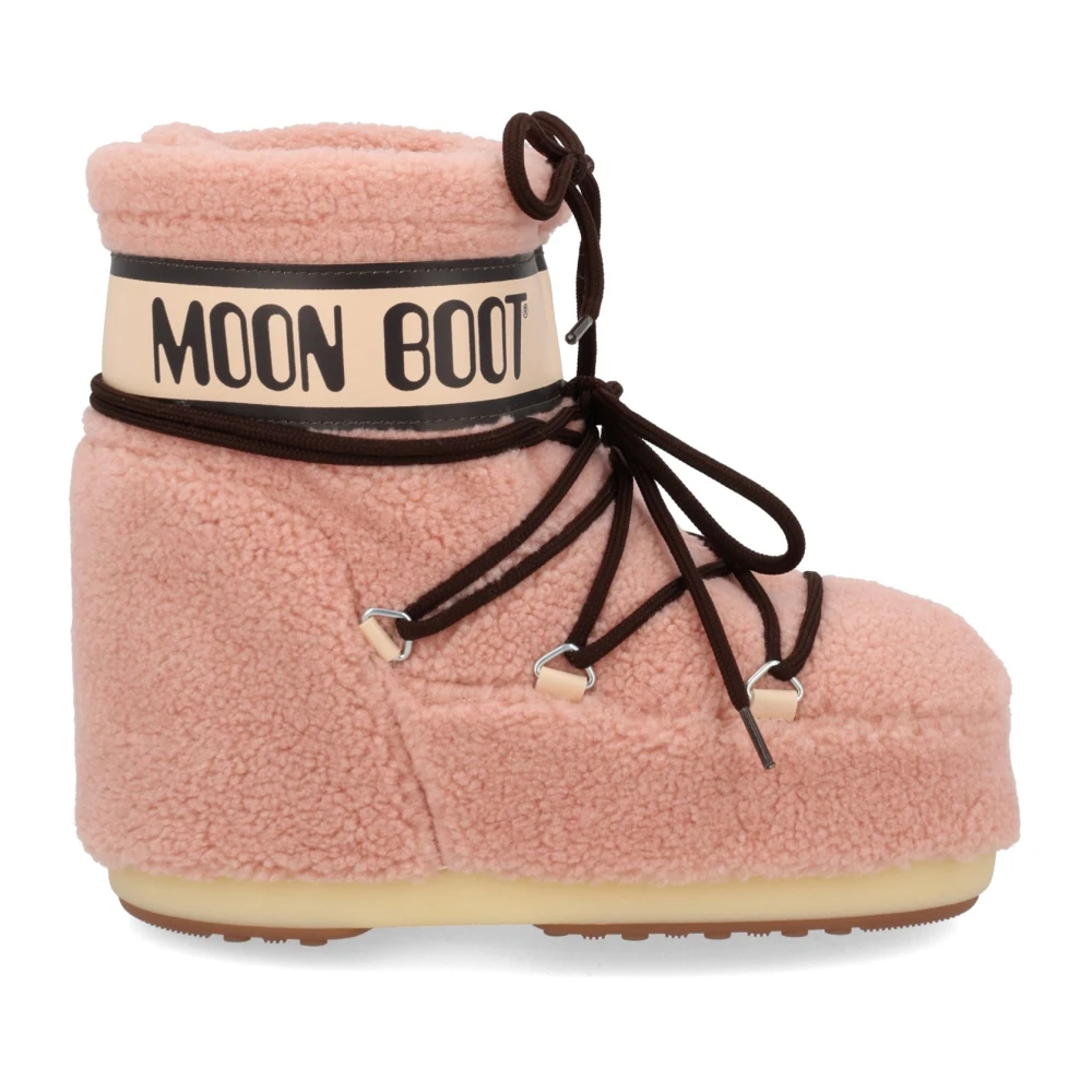 Moon Boot, Damen, Boots + Stiefel, Icon Low Fleece, Pink, (39, 40, 41) - Bild 8
