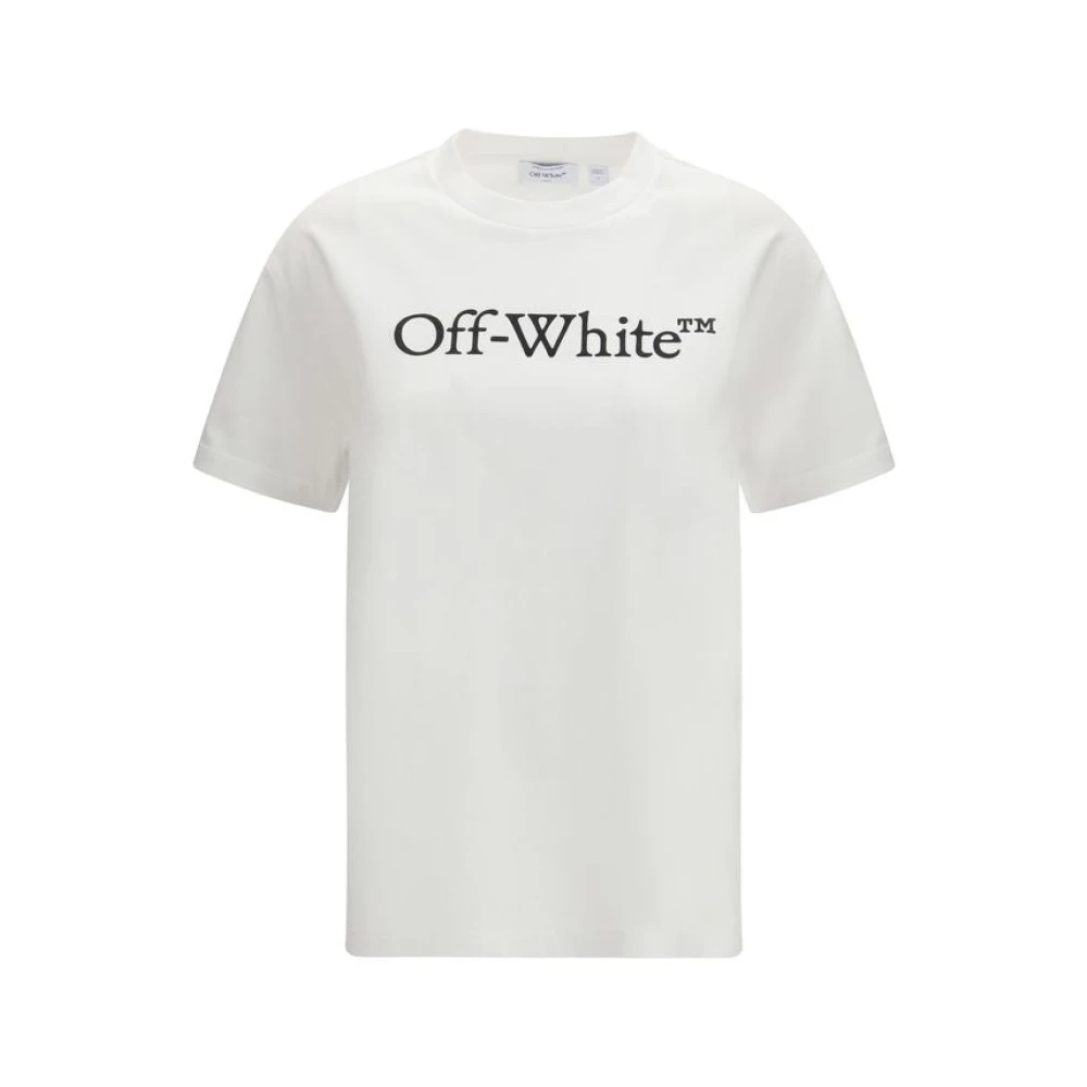 T-Shirt Off-White Big Logo Bookish Regular Tee White S - Bild 4