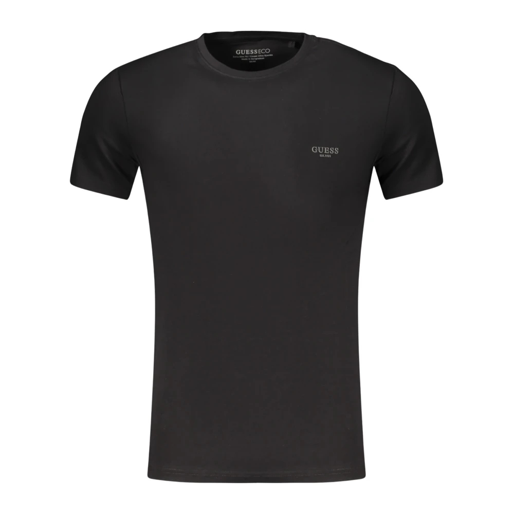 Guess Herren Schwarz T-Shirt M6yi24 K3728 Extra Slim Xxl - Bild 5