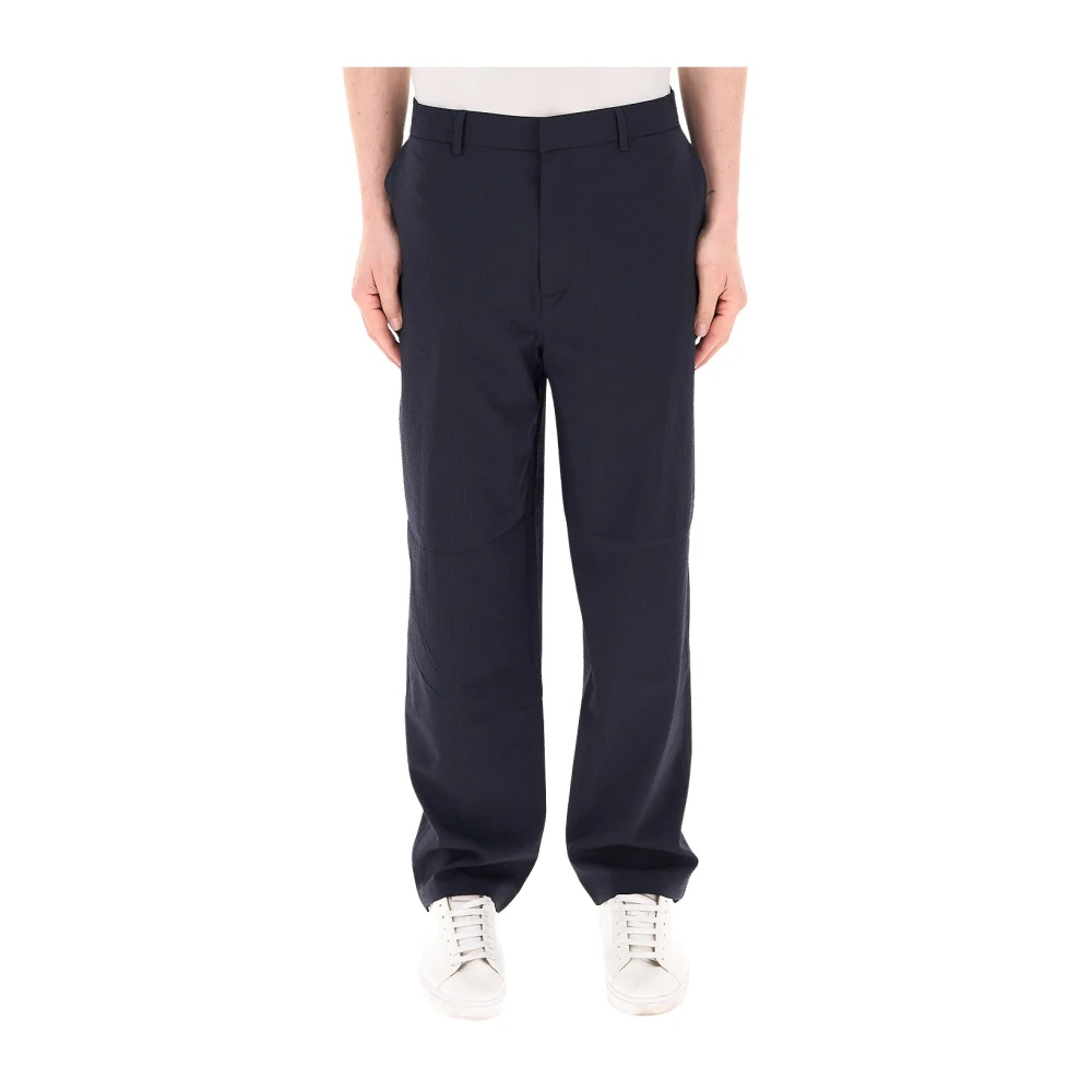 Armani Exchange Herren Blau - Gerade Hose Mit Lyocell - Trousers - W32