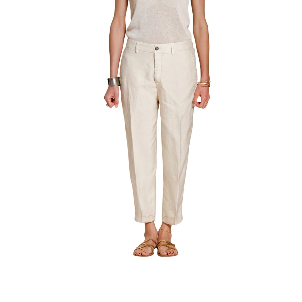 Mason's Damen Beige - Linda Sommer Chino Hose - Trousers - Xs