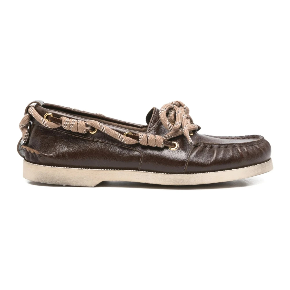 Golden Goose Damen Braun - Boat Mocassin 55381 - Shoes - 40 Eu