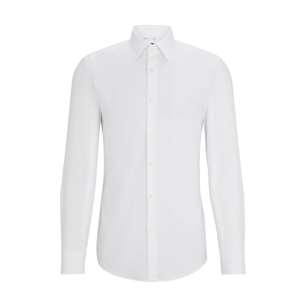 Hugo - Herren Baumwoll Freizeithemd - Shirts -Herren -Weiß -M